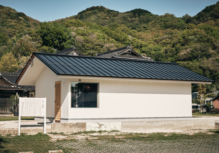 下関市の建設会社　株式会社にしかわの施工実績　大師堂喫茶店　外観